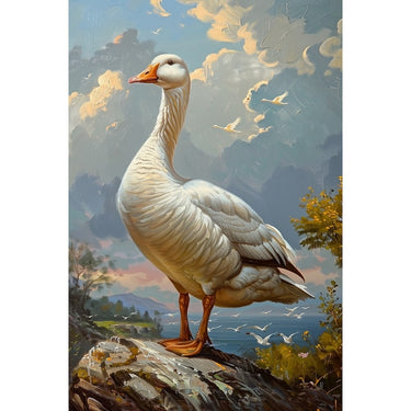 Goose Oil Canvas